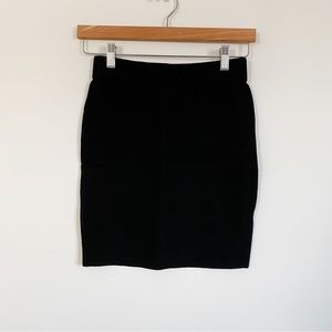 High Waist Bodycon Mini Skirt